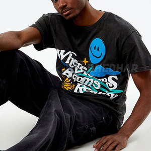 Camisetas con estampado puff de secado rápido de último diseño, camisetas con estampado puff cómodas de primera calidad en diferentes colores - Product Image 6