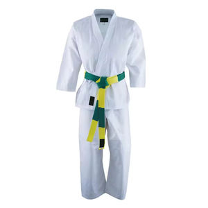 Uniforme de Karate Kata de Alta Calidad, Tela de Lona, Karate Gi con Logotipo Personalizado, Ropa de Artes Marciales de Algodón para Niños, Servicio OEM de Taekwondo Disponible - Product Image 1