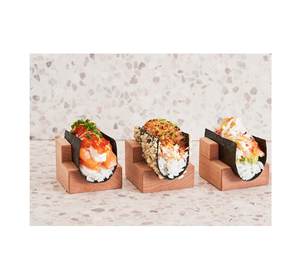 Fiesta o restaurante Taco de madera bandeja para servir titular diseño único boda hecho a mano producto artesanal natural - Product Image 6