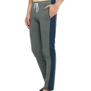 กางเกงขายาวผู้ชายทรงตรง น้ำหนักเบา เอวยางยืด สีสันตามสั่ง ผลิตในปากีสถาน ราคาถูก คุณภาพสูง ใส่สบาย - Product Image 1