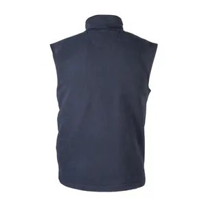 Gilet in pile personalizzato con cerniera intera per polo promozionali e merchandising - Product Image 3