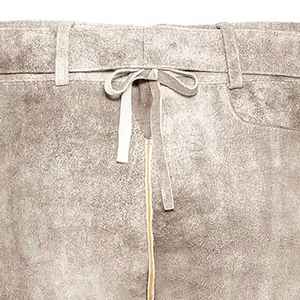 Homme s marron clair allemand Vintage cuir Lederhosen pour bavarois Oktoberfest 2025 authentique allemand bavarois Costume hommes - Product Image 6