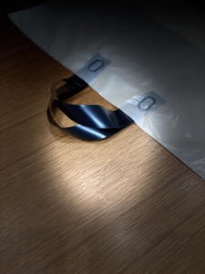 Sacs de courses en plastique HDPE imprimés sur mesure avec poignée, sacs de transport jetables non renforcés pour supermarchés et commerces de détail, sacs d'emballage - Product Image 3