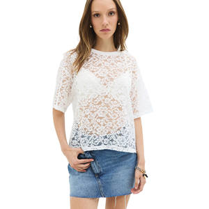 Camiseta Deportiva Informal Hecha de Tela de Lona 100% Algodón Resistente con Cuello Redondo - Product Image 5