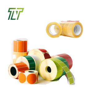 Cinta adhesiva de color estirable transparente de alta resistencia Papel recubierto de calidad Etiqueta de impresión de oficina Calidad de exportación para uso de oficina - Product Image 2