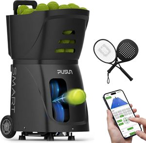 Nuevo Producto: Máquina Lanza Pelotas de Tenis y Pádel PT-Smart con Control por Aplicación, 120 km/h, 14.8 kg, 12 Modos, 6 Niveles de Rotación, 28 Puntos, Más de 100 Pelotas - Product Image 1