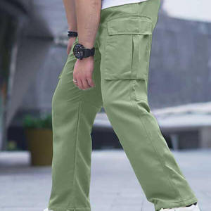 Pantalon cargo décontracté en toile à séchage rapide, personnalisable avec logo, pour hommes, respirant, écologique, haute qualité, idéal pour le sport et le fitness – Meilleures ventes - Product Image 5