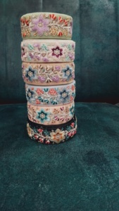 Premium Quality Embroidered <b>Net</b> Lace <b>Fabric</b> for Dresses Bridal Gowns Sarees and Fashion Garments Wholesale Supply Manufacturer - Product Image 3