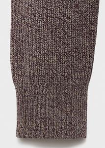 OEM Custom Men's Anti-Shrink Front Pullover Knitting <b>Sweater</b> Loose Style Solid Color Warm Comfortable Crew Neck <b>Cable</b> <b>Knit</b> Hip - Product Image 6