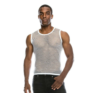 Camiseta Deportiva Informal de Algodón 100% de Alta Calidad para Hombre, Transpirable, Ecológica, de Secado Rápido, con Botones Personalizados, Sin Costuras, para Correr - Product Image 2