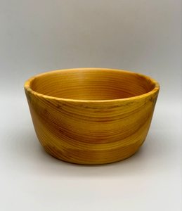 Tazón de madera profunda en pino de Weymouth Tazón de fruta blanca - Product Image 6