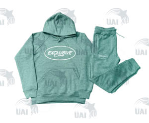 Conjunto Deportivo de 2 Piezas con Sudadera Holgada y Pantalones Jogger, Personalizable con Logotipo OEM, en Poliéster/Algodón, Unisex, para Invierno, Transpirable, para Gimnasio - Product Image 2