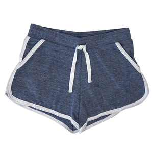 Short de sport pour femme de qualité supérieure Bermuda de couleur personnalisée Logo brodé Style décontracté Fermeture à cordon Commande minimum 2 pièces - Product Image 3
