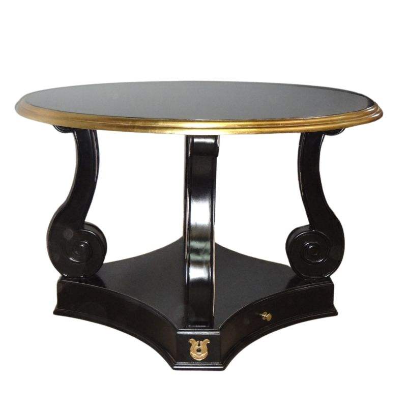 ทาสีดำ + ทอง