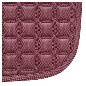 Tapis de selle anglais matelassé aéré de qualité supérieure doux respirant intérieur matériau extérieur durable offrant un confort stabilité tapis de selle - Product Image 5