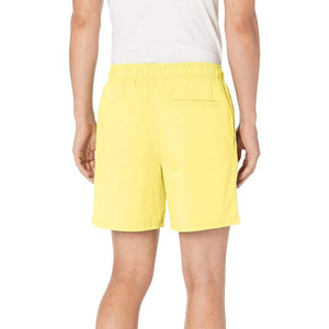 <b>yellow</b> color Custom high quality streetwear cotton <b>men</b> <b>shorts</b> Custom high quality 5 inch inseam cotton french terry <b>men</b> <b>shorts</b> - Product Image 2