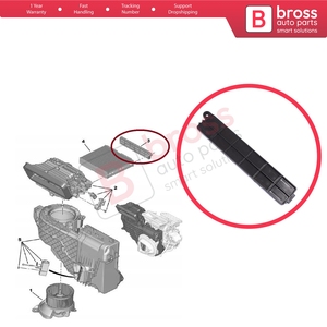 Cache de filtre à pollen et à poussière BSP1209 pour Doblo MK2 Pratico Fiorino Qubo Egea Combo D Bipper Nemo Diesel 77368512 - Product Image 5