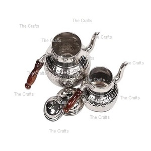Aluminum Silver Color Eco-Friendly Classic <b>Tea</b> <b>Kettle</b> Trending Design Coffee Milk <b>Kettle</b> Home Hotel Restaurant Use - Product Image 3