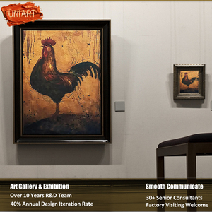 UNIART-<span class=keywords><strong>Peinture</strong></span> <span class=keywords><strong>à</strong></span> <span class=keywords><strong>l</strong></span>'<span class=keywords><strong>Huile</strong></span> sur Toile Acrylique Fait <span class=keywords><strong>à</strong></span> la Main, Réalisme, <span class=keywords><strong>Peinture</strong></span> <span class=keywords><strong>à</strong></span> <span class=keywords><strong>l</strong></span>'<span class=keywords><strong>Huile</strong></span> Animale, Décoration Murale pour Galerie - Product Image 2