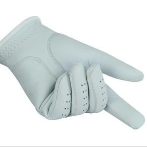 Gants de golf en cuir véritable de mouton de qualité supérieure pour hommes, Offres Spéciales respirants, durables et confortables avec logo personnalisé - Product Image 1