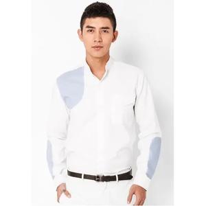 เสื้อเชิ้ตแขนยาวสำหรับผู้ชาย, เสื้อเชิ้ตลำลองสไตล์ซาฟารีย้อมสีกระดุมเดียวคอจีนพร้อมกระเป๋าผ้าฝ้าย100% ฤดูใบไม้ผลิ - Product Image 4