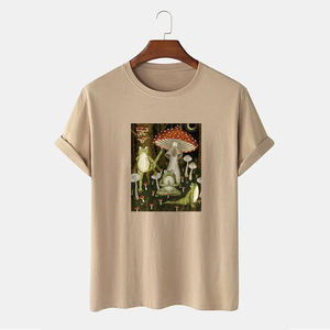 Nouveauté T-shirts pour hommes T-shirts unis personnalisés pour hommes T-shirts pour hommes respirants confortables - Product Image 2