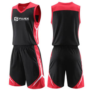 Ensemble de maillots de basket-ball à transfert de chaleur pour les jeunes chemises de basket-ball équipe de marque uniforme de basket-ball pour femmes - Product Image 3