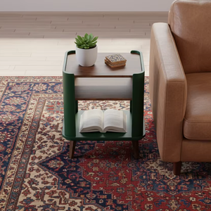 Mesa auxiliar de alta calidad de madera de teca real de diseño minimalista, sala de estar para muebles de interior, muebles para el hogar - Product Image 1