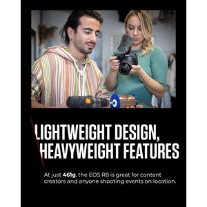 Appareil photo numérique hybride plein format 24,2 MP avec vidéo 4K 60p et autofocus CMOS Dual Pixel II – Outil photographique - Product Image 4