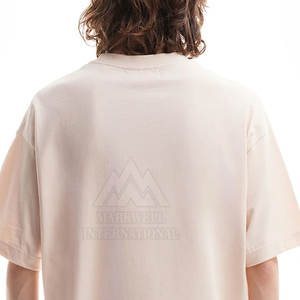 เสื้อยืดทรงบ็อกซี่ผู้ชายสั่งตัดไซส์ได้ MOQ ต่ำ สวมใส่สบาย ทันสมัย - Product Image 2
