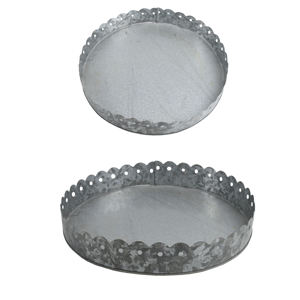 Produit le plus populaire Plateau de service alimentaire Plateau de service pour gâteau Cupcake Dessert Fruit Convient pour la fête de mariage Métal de haute qualité - Product Image 2
