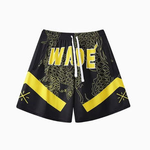 Short de plage personnalisé pour hommes, vêtements de sport à séchage rapide, short de plage personnalisé à bande élastique et extensible dans les 4 sens, respirant et décontracté - Product Image 5