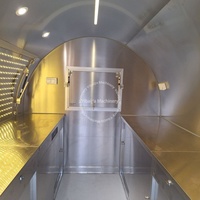 Camion de restauration rapide 2026, chariot mobile BBQ et café, camion de tacos, cuisine entièrement équipée, remorque alimentaire extérieure personnalisée