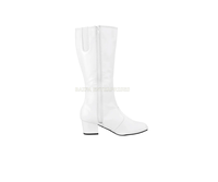 Bottes de danse de compétition professionnelles pour la scène, en cuir véritable, couleur personnalisable, bottes longues, chaussures de danse BAIFA BFL 017