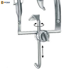 Juego completo de retractores abdominales con mordaza bucal con 3 cuchillas para lengua La base de los instrumentos quirúrgicos Sutur Kit Medic Instrument - Product Image 5