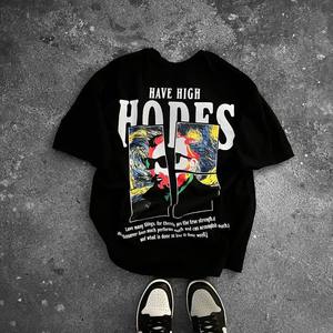 Journal personnalisé DTG T-shirt en détresse hommes T-shirts personnalisés Streetwear surdimensionné de haute qualité Vintage lavé à l'acide t-shirts - Product Image 6