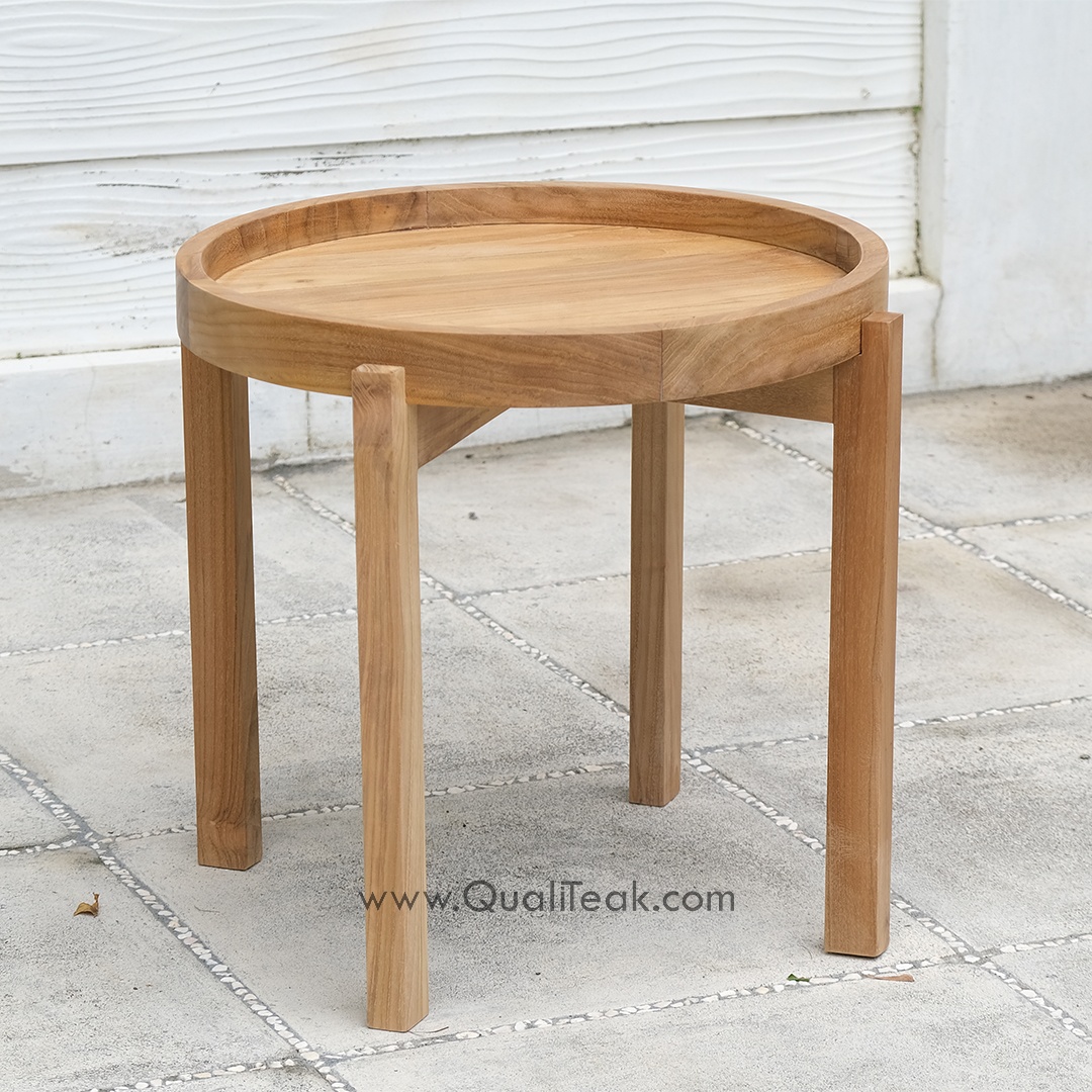Fine Sanded Natural Teak Wood Color