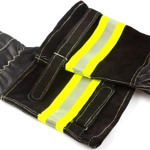 Derniers gants ignifuges OEM anti-coupure résistants à la chaleur pour les pompiers Gants de sécurité en cuir Couleurs personnalisées Taille et logo - Product Image 3