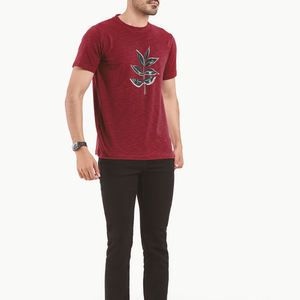 T-shirt sérigraphie personnalisé avec le logo de votre marque pour hommes Service OEM Fabriqué en usine T-shirts sérigraphie respirants pour hommes - Product Image 5