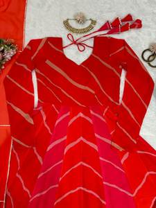 Dubai Kaftan Farshad Caftan Long Maxi Dress para fiestas Ropa informal Ropa de mujer fabricada en India Ropa Desi - Product Image 3