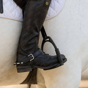 Estribo ecuestre Flexible de acero inoxidable de seguridad occidental personalizado, equipo ecuestre, estribos para montar a caballo - Product Image 2