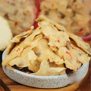 ส่วนผสมที่เป็นเอกลักษณ์ของความหวานและกรอบกับผลไม้ทุเรียนเทศแห้งหั่นบางๆจากเวียดนาม - Product Image 2