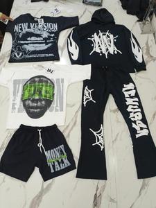 Veste d'hiver respirante à capuche avec fermeture éclair doublée Design personnalisé Panneau multicolore Logo de marque personnalisé Sweat Fleece Hood-Made Pakistan - Product Image 5