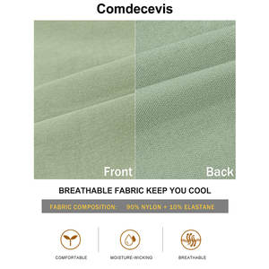 Pantalones Casuales de Corte Recto, Tela de Algodón Suave, Cómodos para Uso Diario, con un Aspecto Moderno y Elegante - Product Image 5