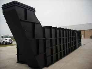 Búnker de bomba nuclear Búnker de metal Habitación multifunción personalizada Estructura de acero Búnker Chapa soldada - Product Image 5