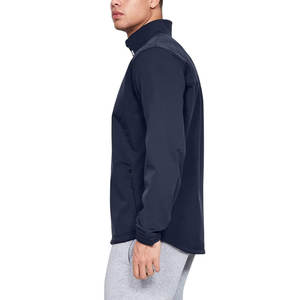 Diseña tu propia chaqueta Softshell transpirable para hombre Low Moq Quick Dry Softshell Chaqueta de colores contrastantes para hombres - Product Image 2