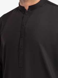 Salwar Kameez traditionnel pakistanais pour hommes, tenue décontractée pour les fêtes, robe musulmane pour l'Aïd et les célébrations - Product Image 3