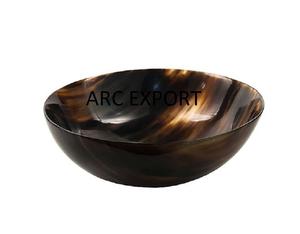 Nuevo diseño elegante cuerno de búfalo Decoración de mesa cuenco de comida elegante hogar y cocina sopa y frutero para uso en fiesta de boda - Product Image 6