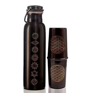 Customized Design Hammered 100% Pure Handmade Copper <b>Water</b> <b>Bottle</b> Leak-Proof Drinking Ayurvedic Health Benefit Copper <b>Bottles</b> - Product Image 4