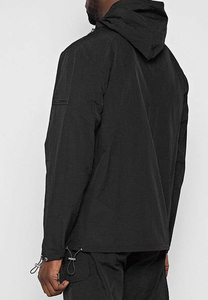 Demi fermeture éclair élégant extérieur hommes haute qualité survêtements course vêtements d'entraînement personnalisé hommes coupe-vent imperméable coupe-vent ensemble - Product Image 4